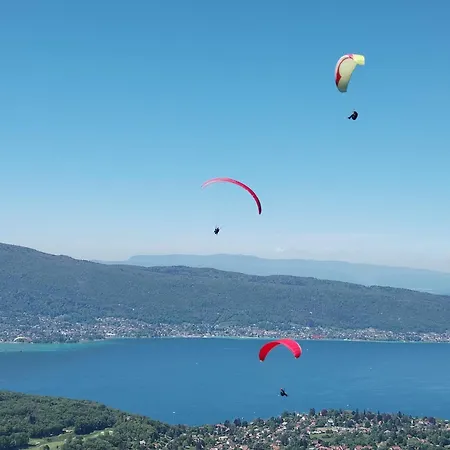 Cosy Avec Et Parking Prives Au Bord Du D'annecy *