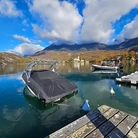 Cosy Avec Et Parking Prives Au Bord Du D'annecy *