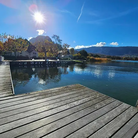 Lejlighed Cosy Avec Et Parking Prives Au Bord Du D'annecy Duingt